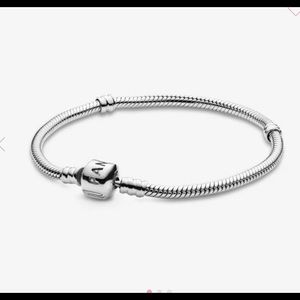 Pandora Snake Chain Bracelet sz 19cm/7.5in